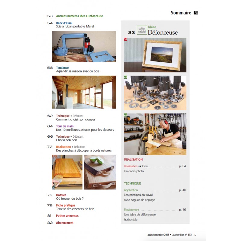 L'Atelier Bois 193 L'Atelier Bois 193