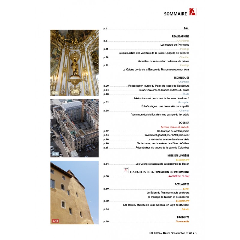 Atrium Construction 68 Atrium Construction 68