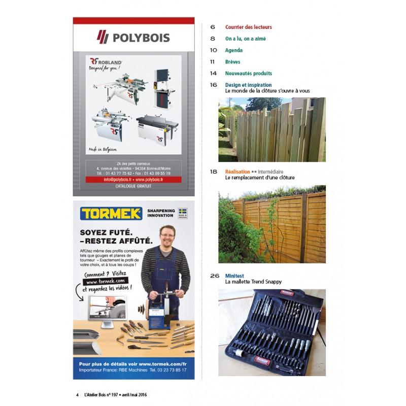 L'Atelier Bois 197 L'Atelier Bois 197