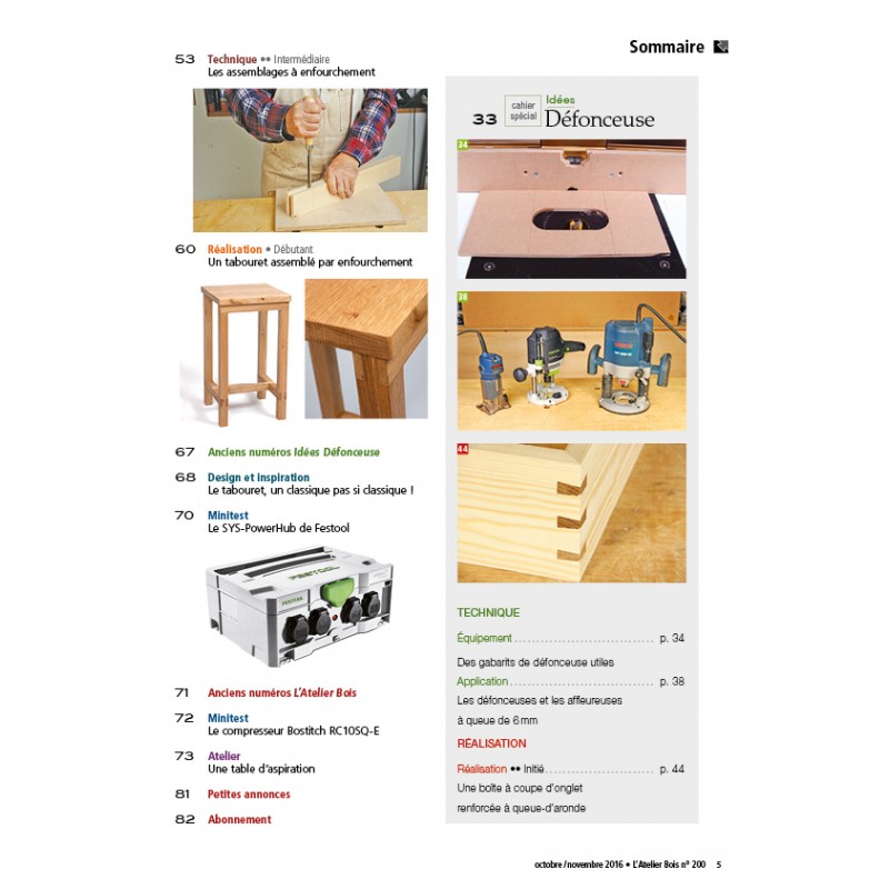 L'Atelier Bois 200 L'Atelier Bois 200