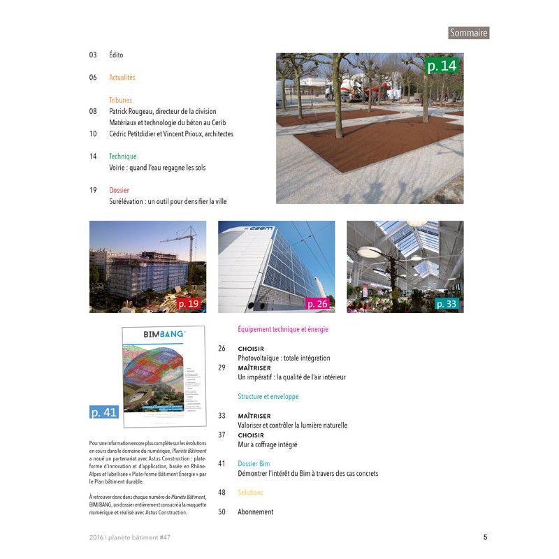 Planète Bâtiment 47 Planète Bâtiment 47