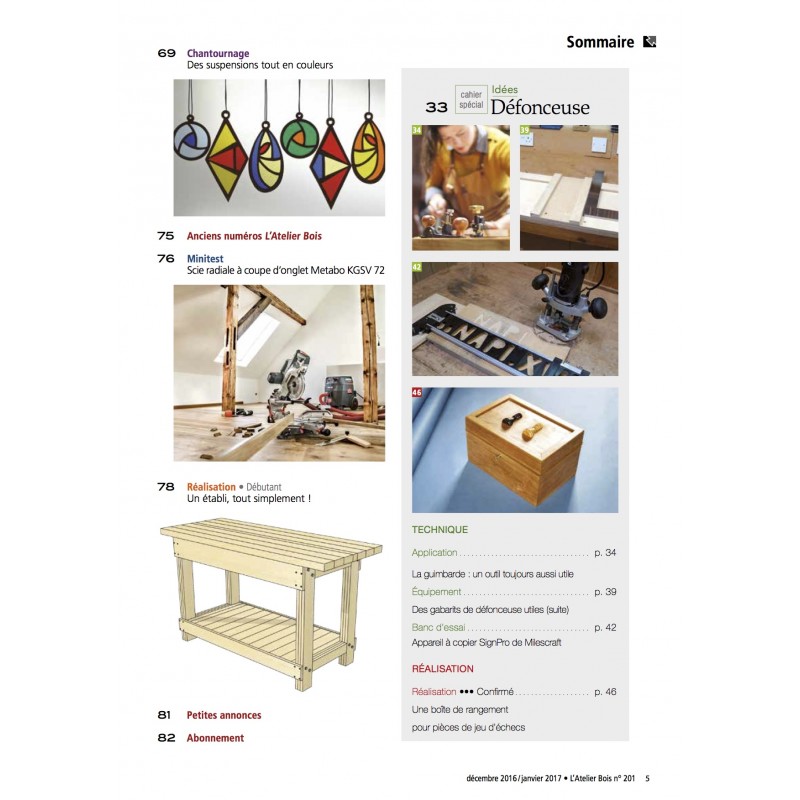 L'Atelier Bois 201 L'Atelier Bois 201