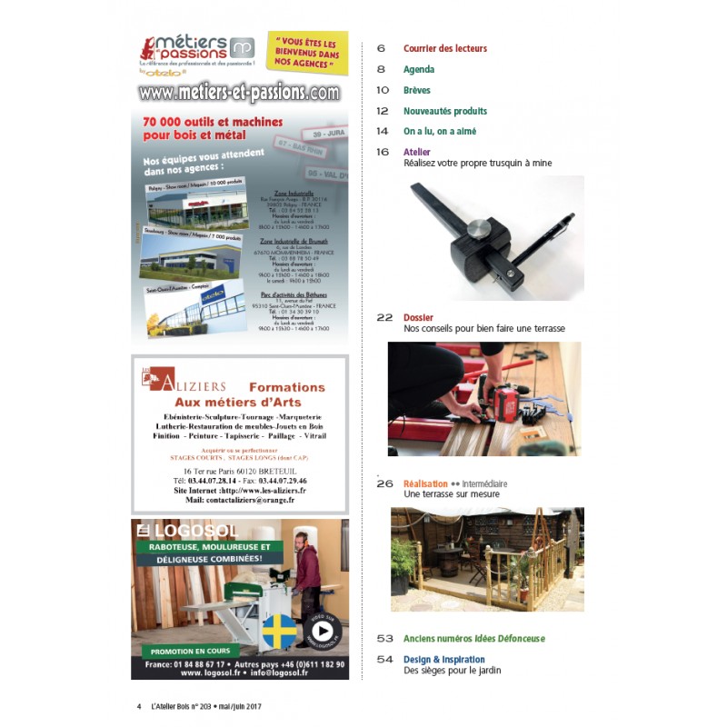 L'Atelier Bois 203 L'Atelier Bois 203