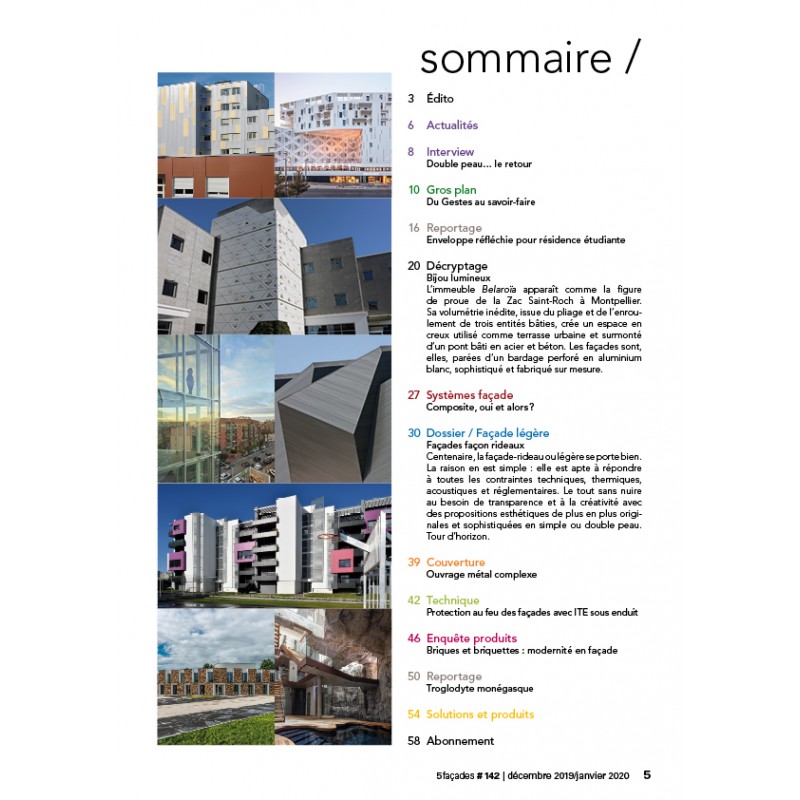 5 Façades 142 5 Façades 142